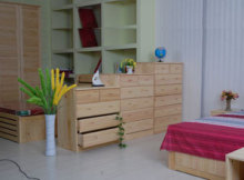 冠之y松木五斗柜0031-a 居仁家具燈具城的經典之選